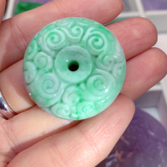 翡翠吊坠(不含链)未镶嵌