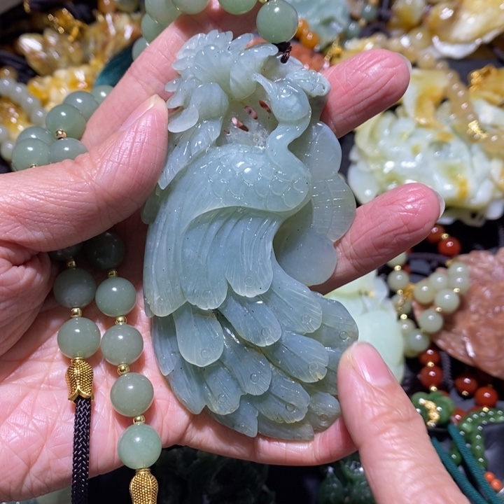 岫玉岫玉吊坠未镶嵌