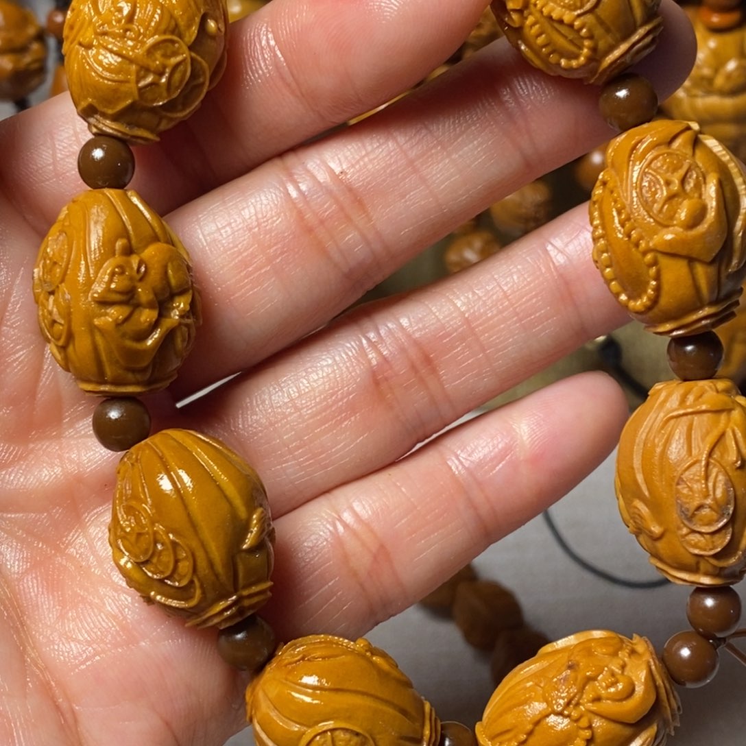 橄榄核手串/手链老鼠钱