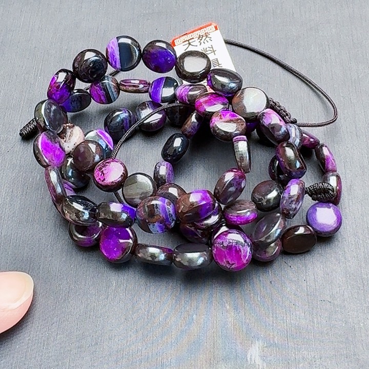 苏纪石（舒俱来）颈饰未镶嵌项链