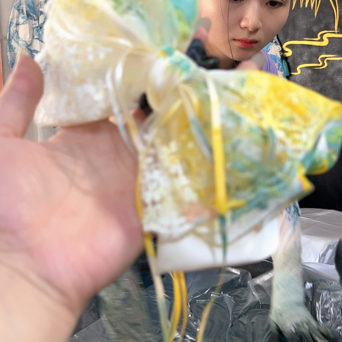 280蕾丝抓夹手作