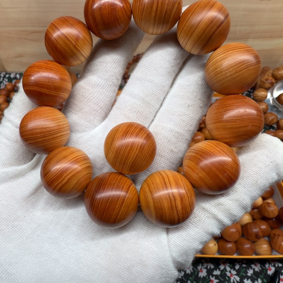 殇***愛柏木（崖柏）红骨糖心崖柏2.0手串