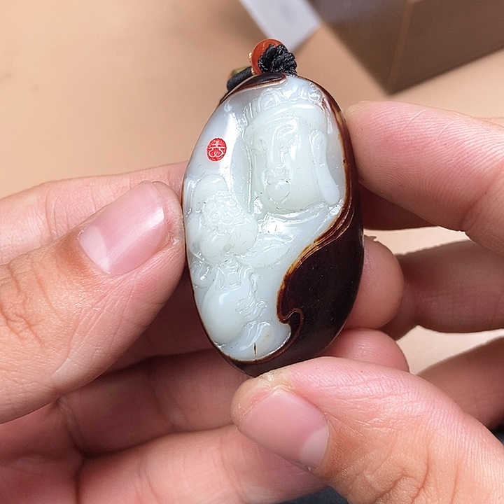 和田玉颈饰未镶嵌HX