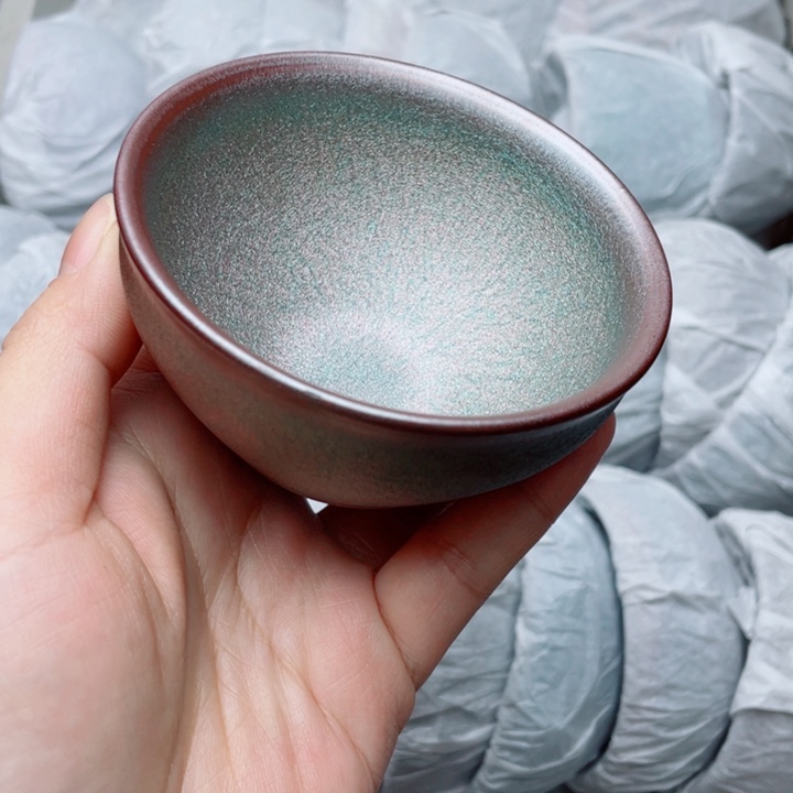 茶盏建窑建盏微瑕主人杯