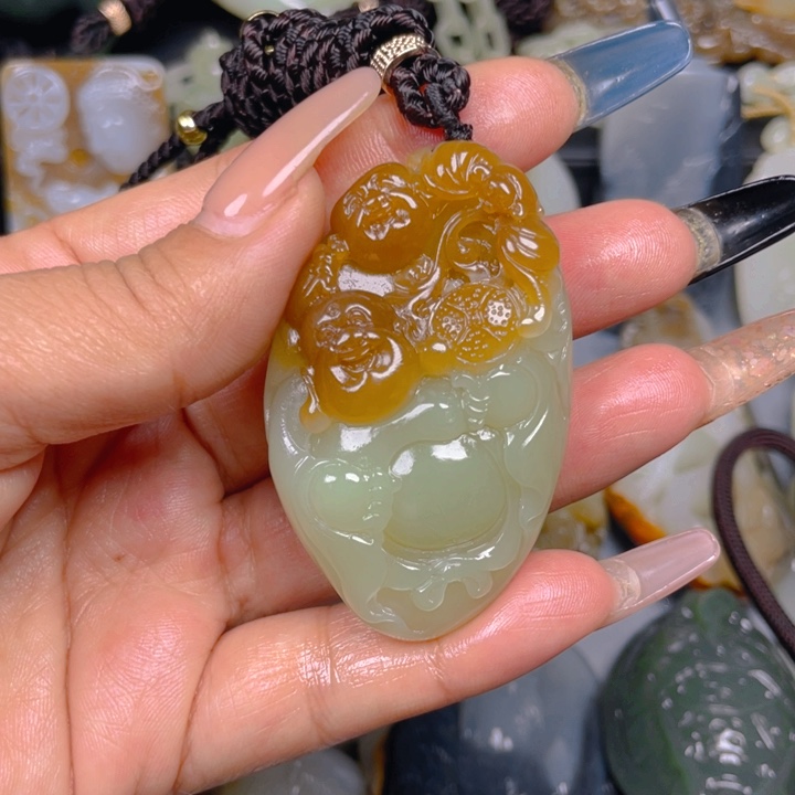 和田玉挂件未镶嵌