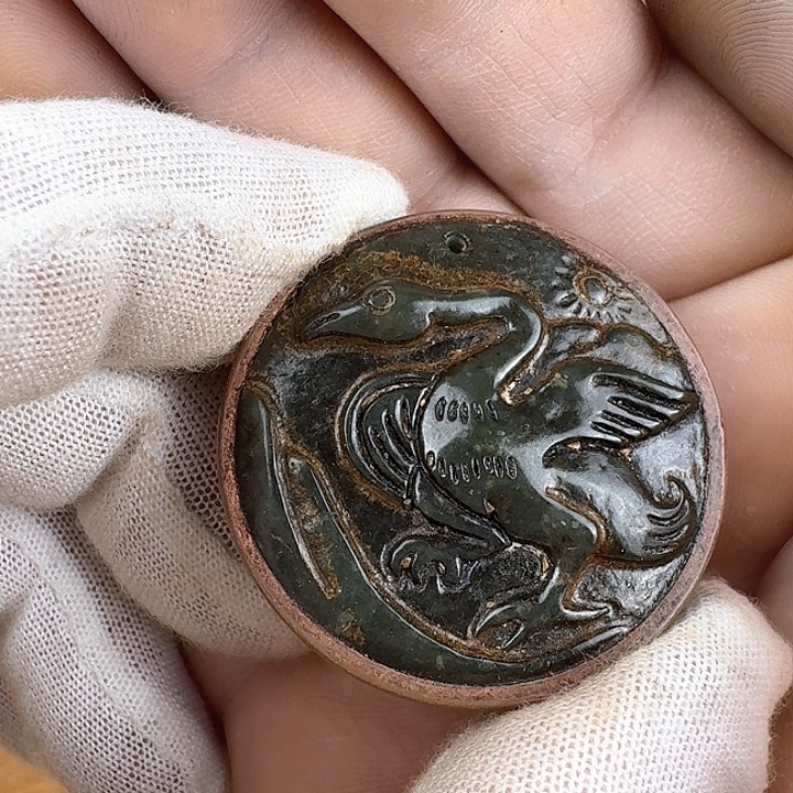 和田玉挂件未镶嵌林****）