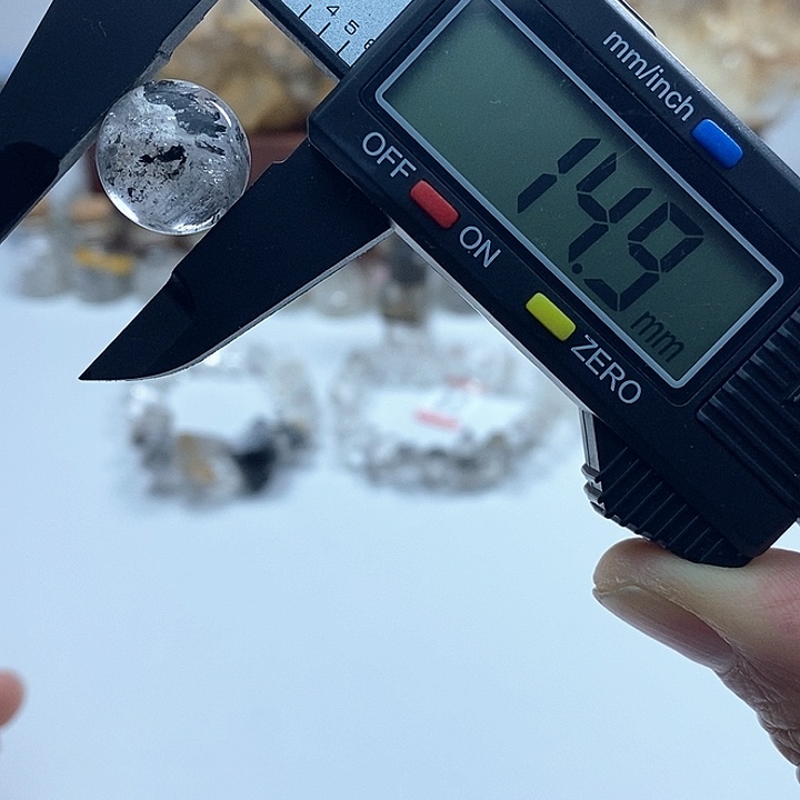 水晶颈饰未镶嵌点墨