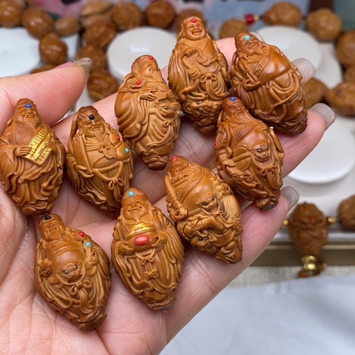 M***孟橄榄核手串/手链橄榄雕