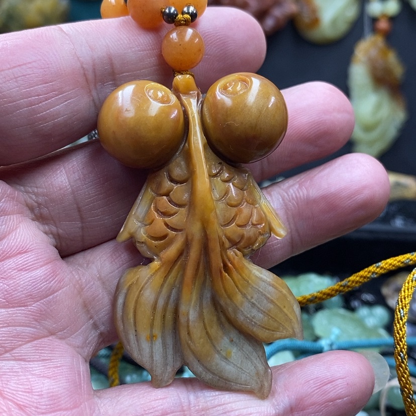 【闪购商品】蛇纹石玉吊坠未镶嵌