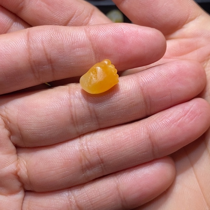 和田玉颈饰未镶嵌呦*虫