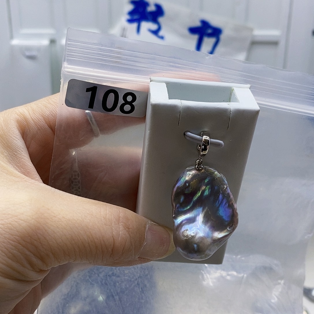 颈饰合金淡水珍珠