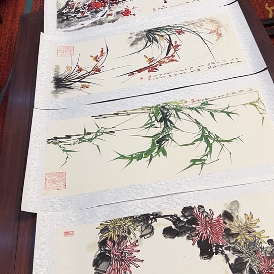 国画书法作品欣赏，