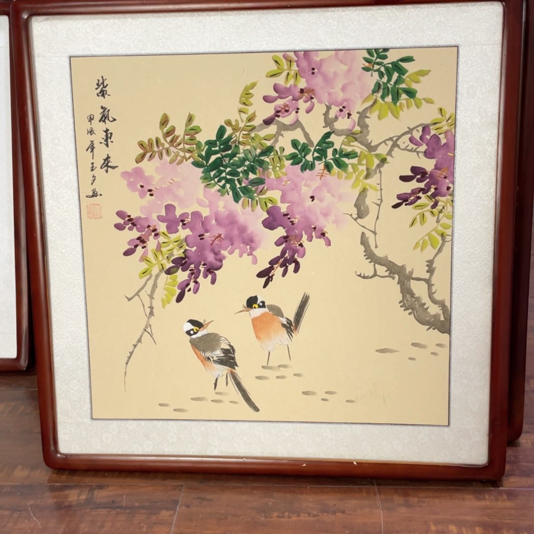 国画带框尺寸63*63厘米