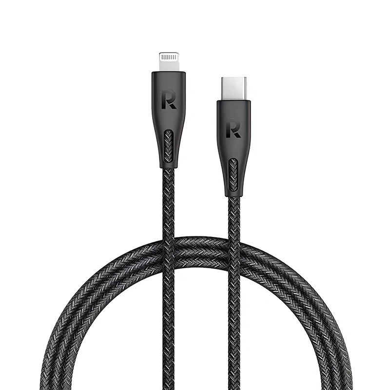 准新品  2米长睿能宝14/以下系列编织充电线MFI认证L数据线PD快充