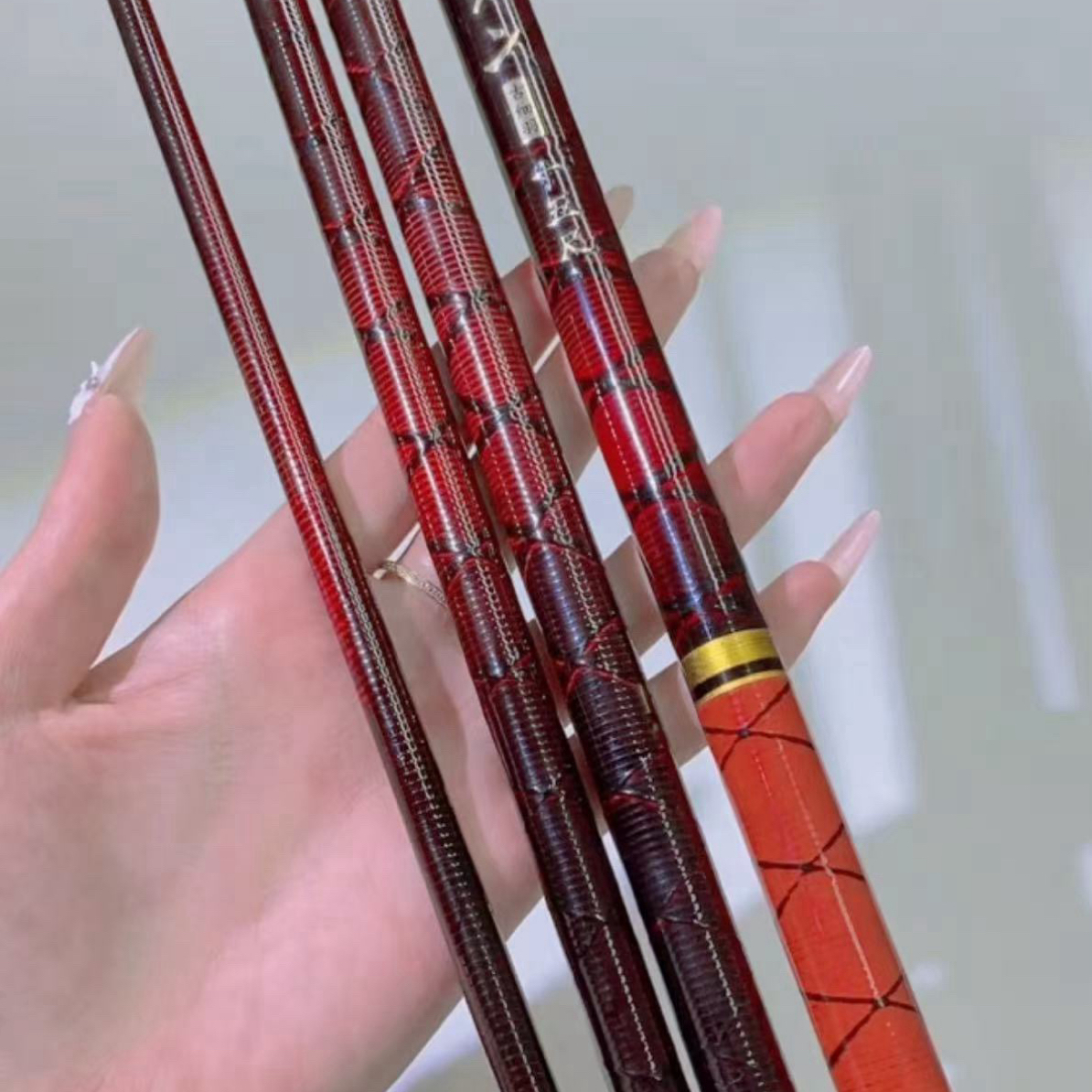 MEI2026咖瑪鯉2026日系交叉碳带全涂5h28偏19全涂装鲫鲤综合