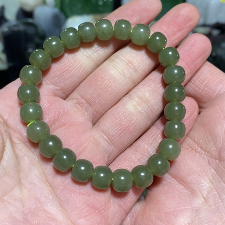 和田玉手链未镶嵌