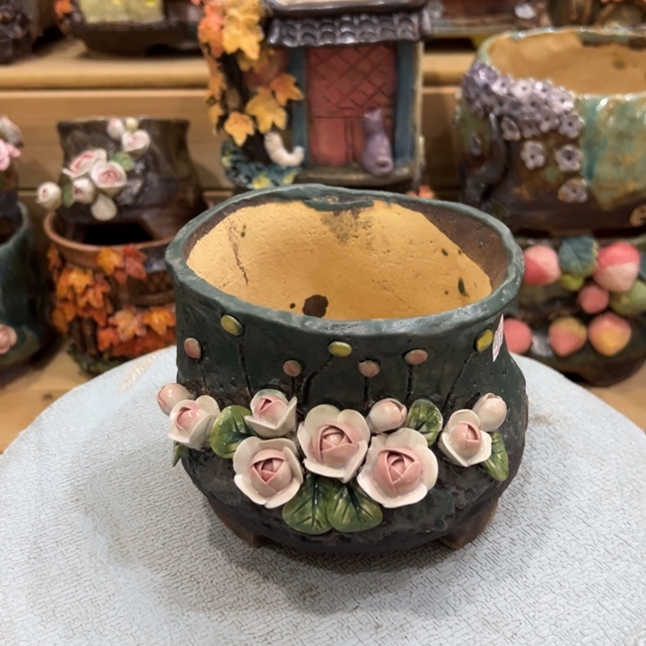 陶然多肉花盆百搭