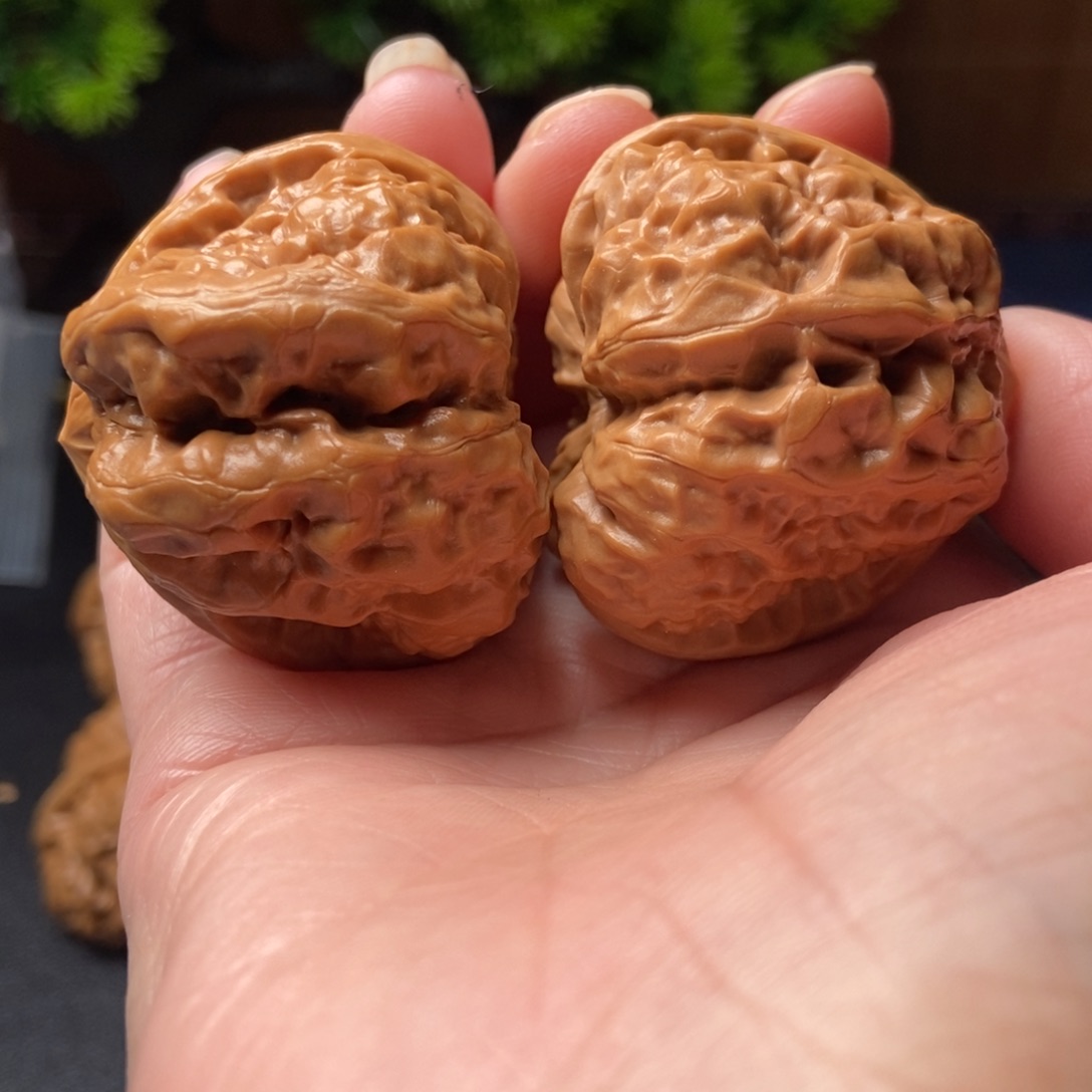 文玩核桃把件蛤蟆头41