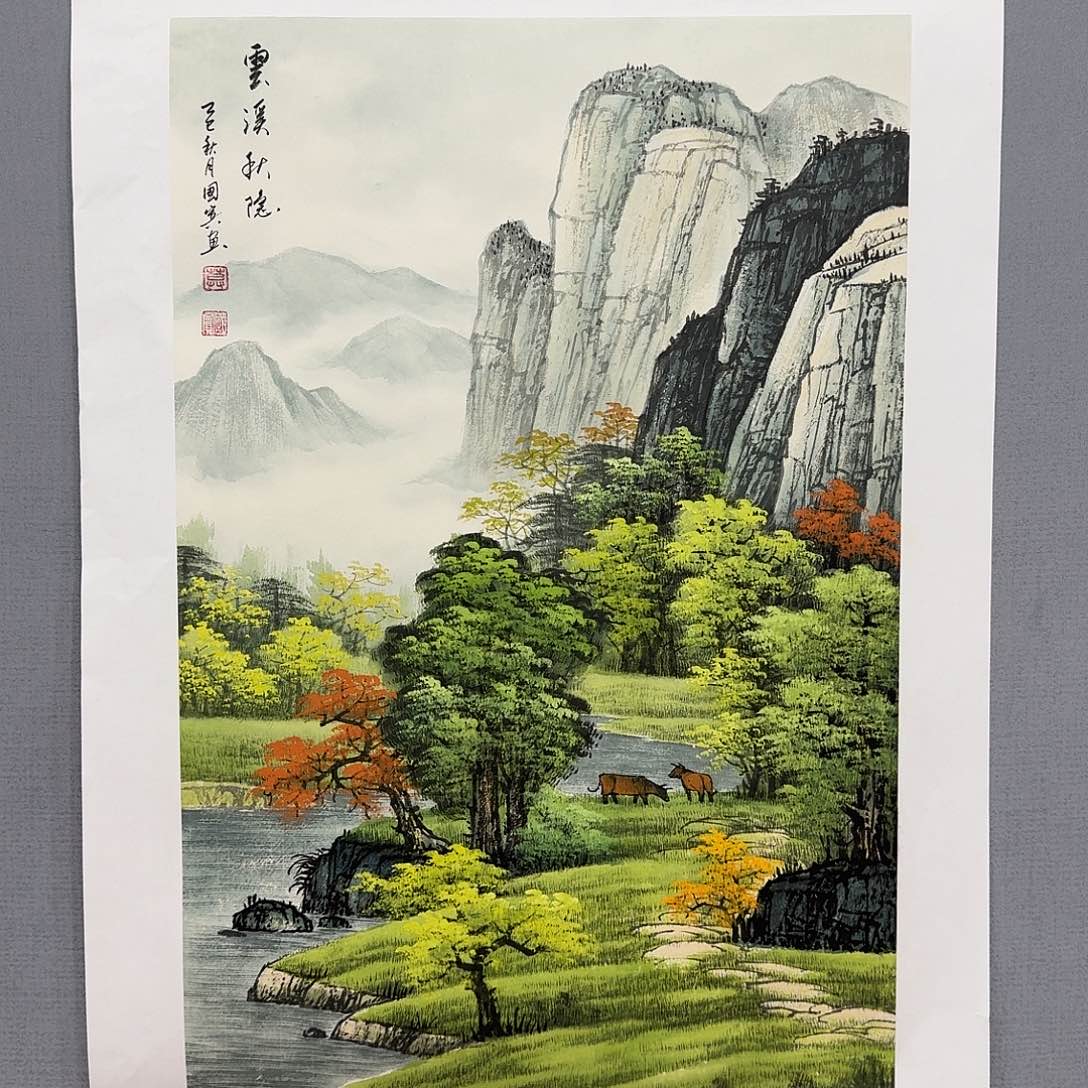 国画莫国宾国画作品