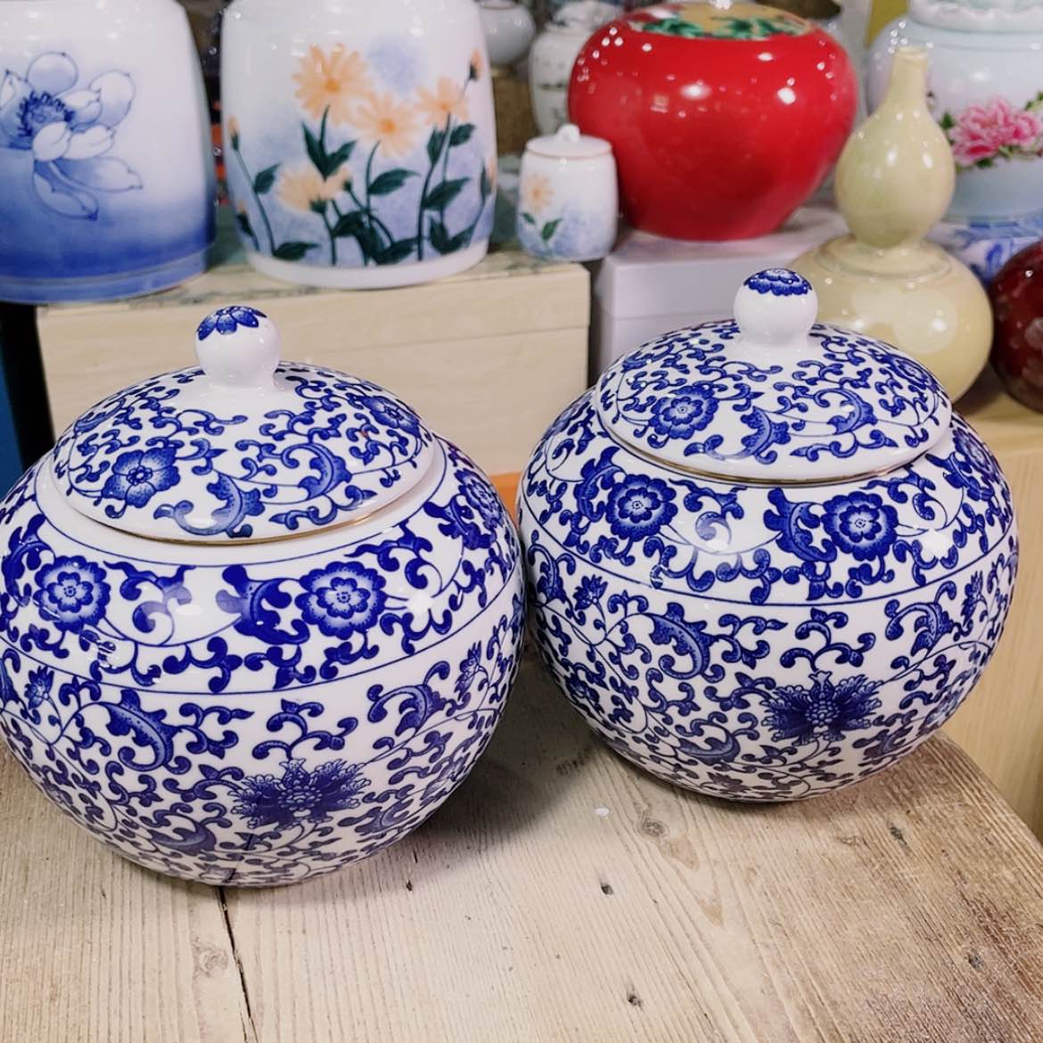 【闪购商品】罐陶瓷茶叶罐密封罐