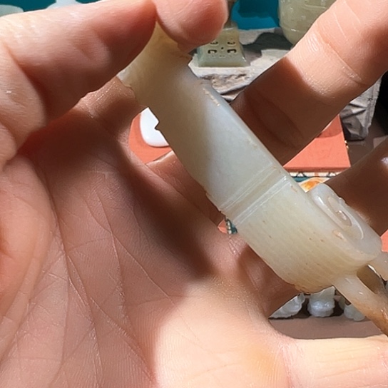 和田玉（糖玉）挂件未镶嵌