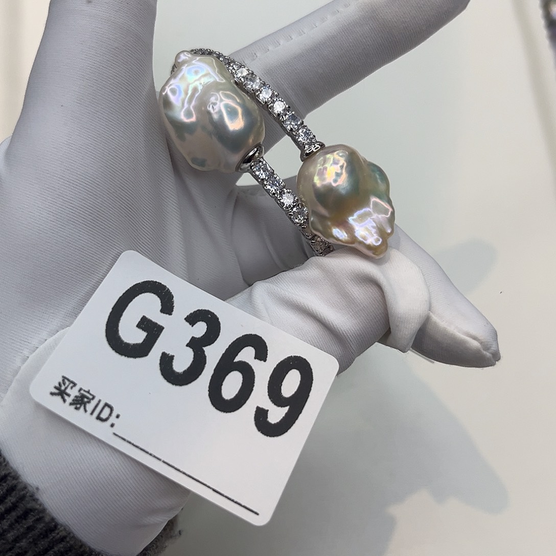 耳饰合金淡水珍珠