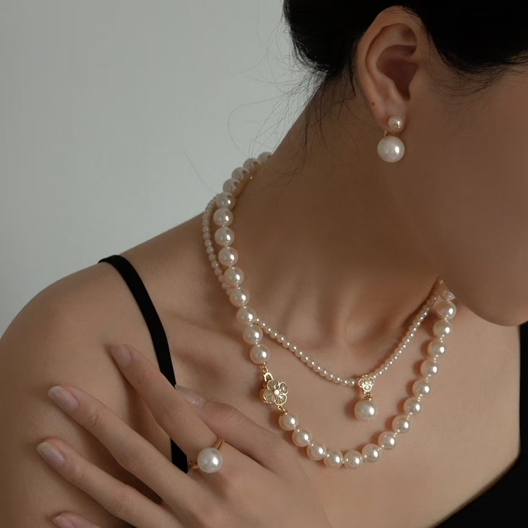 双十二福利单花轻奢时尚吊坠