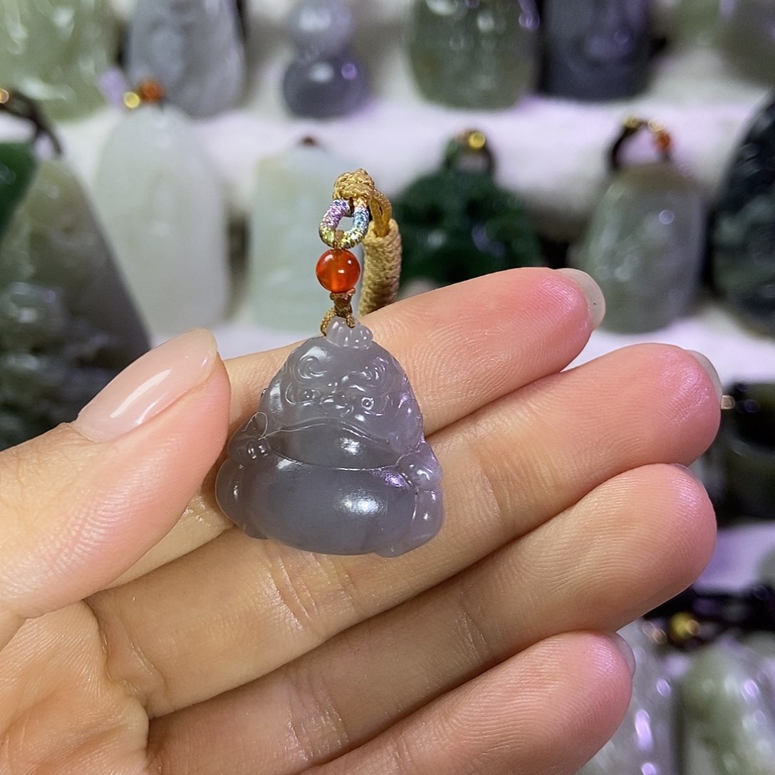 和田玉（糖玉）颈饰未镶嵌