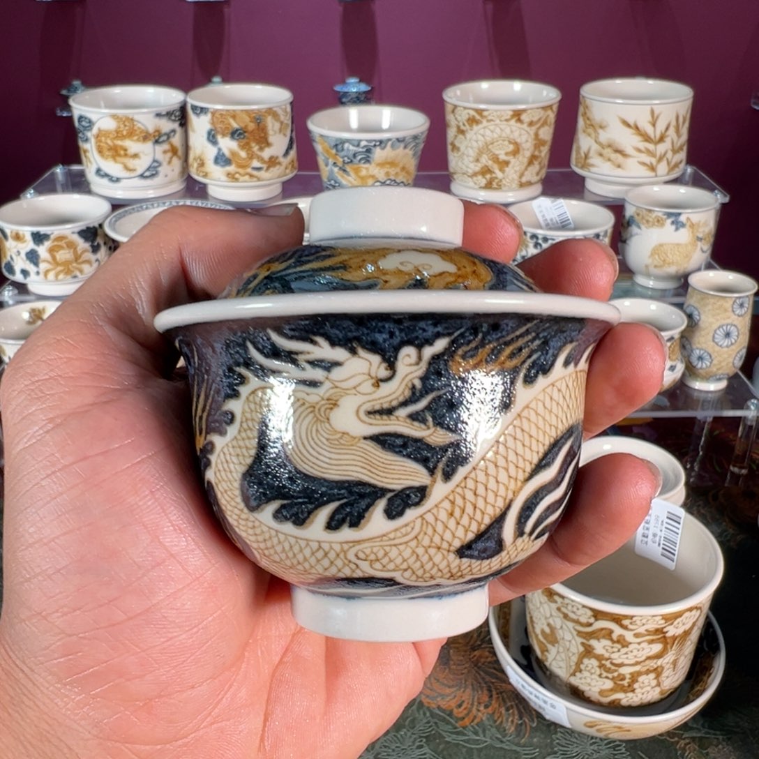 杯景德镇手绘陶瓷