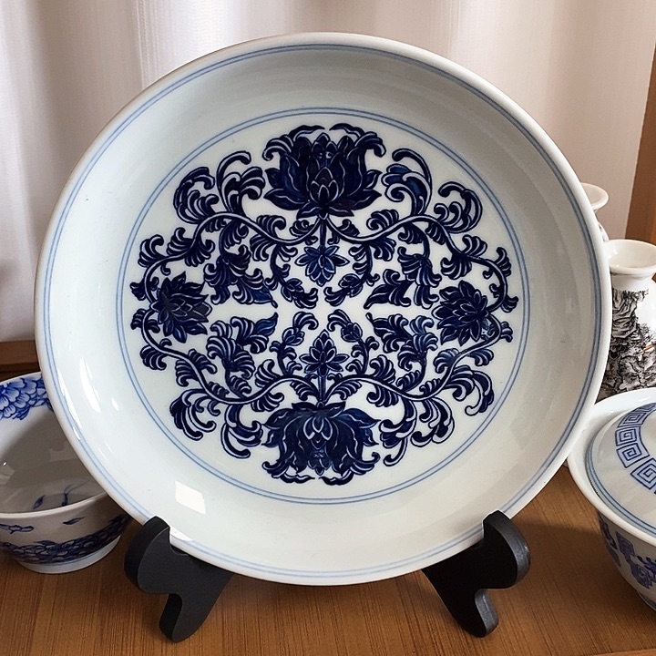 【福利】缠枝宝莲花壶承