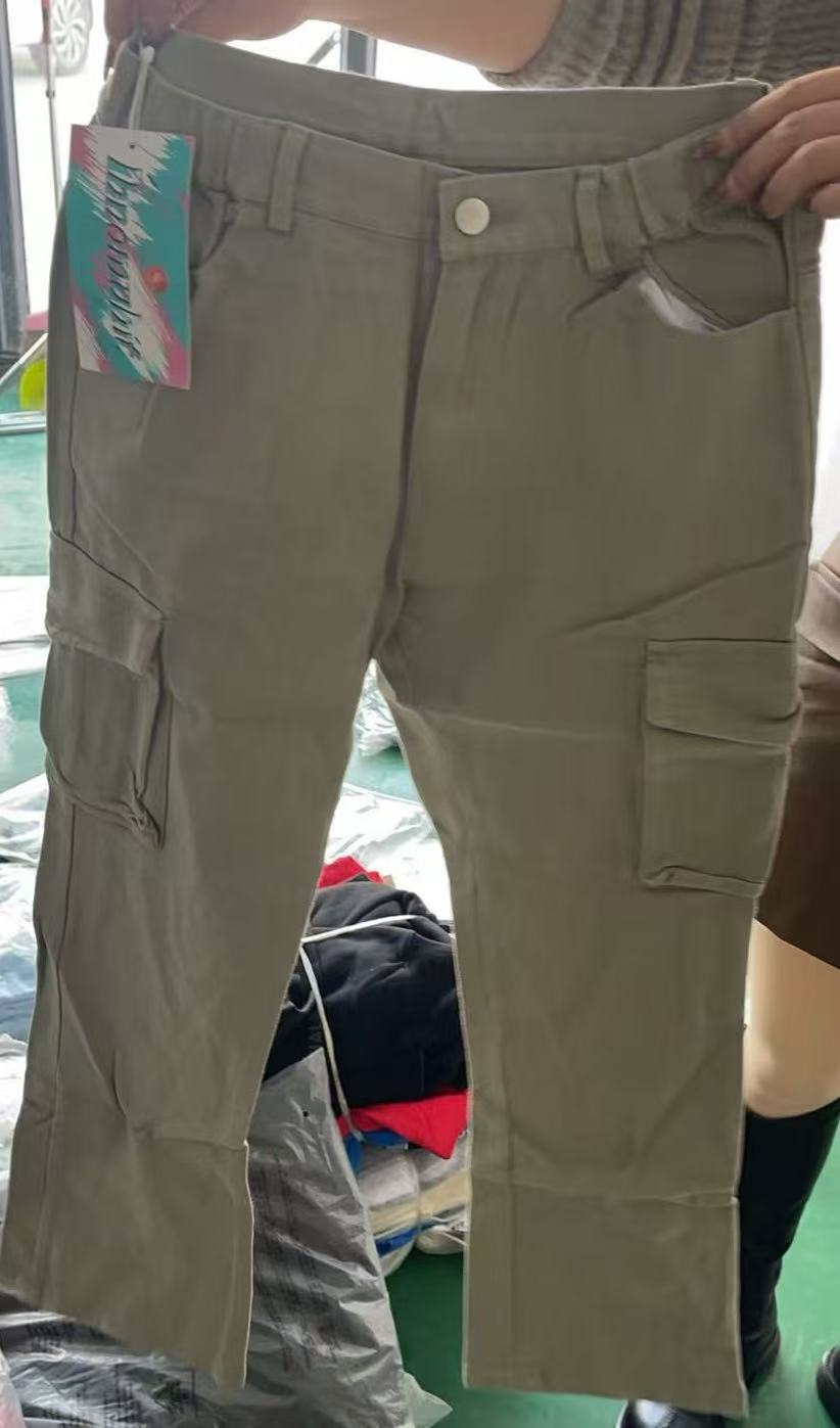 B48-男士水洗夏季长裤休闲裤直筒裤耐磨无弹速干裤褶皱