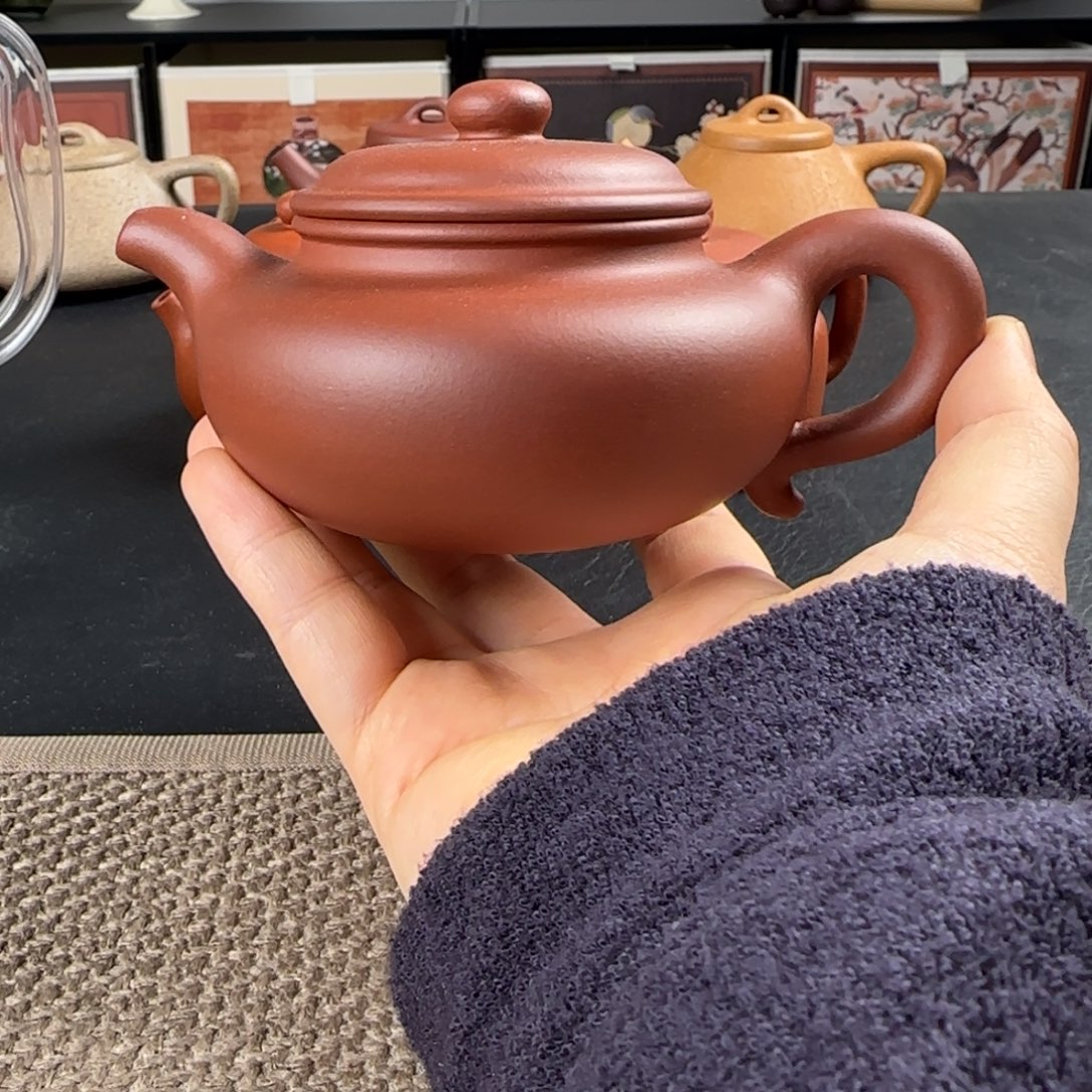 紫砂茶壶微瑕仿古