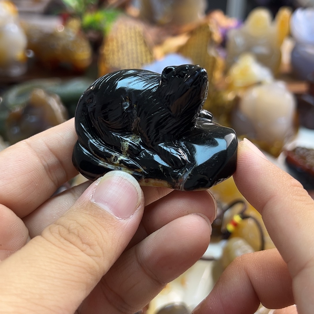 玛瑙/玉髓未镶嵌颈饰