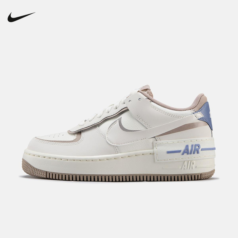 NIKE耐克W AF1 SHADOW女子厚底运 动休闲鞋低帮板鞋 IO7594-101