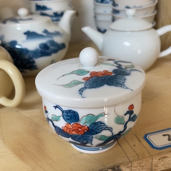 瓷片021 一人直播，看品直播间说序号