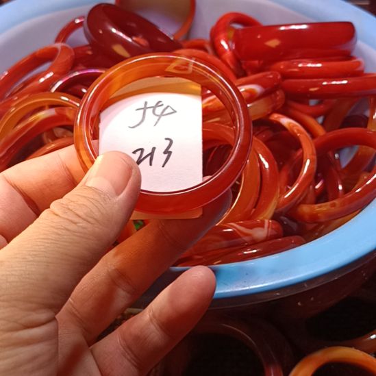 玛瑙/玉髓未镶嵌手镯