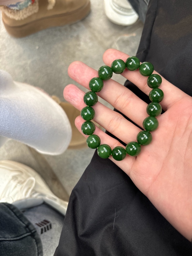 和田玉俄罗斯碧玉帝王绿