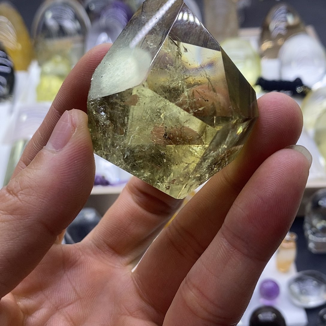 水晶珠宝半成品未镶嵌