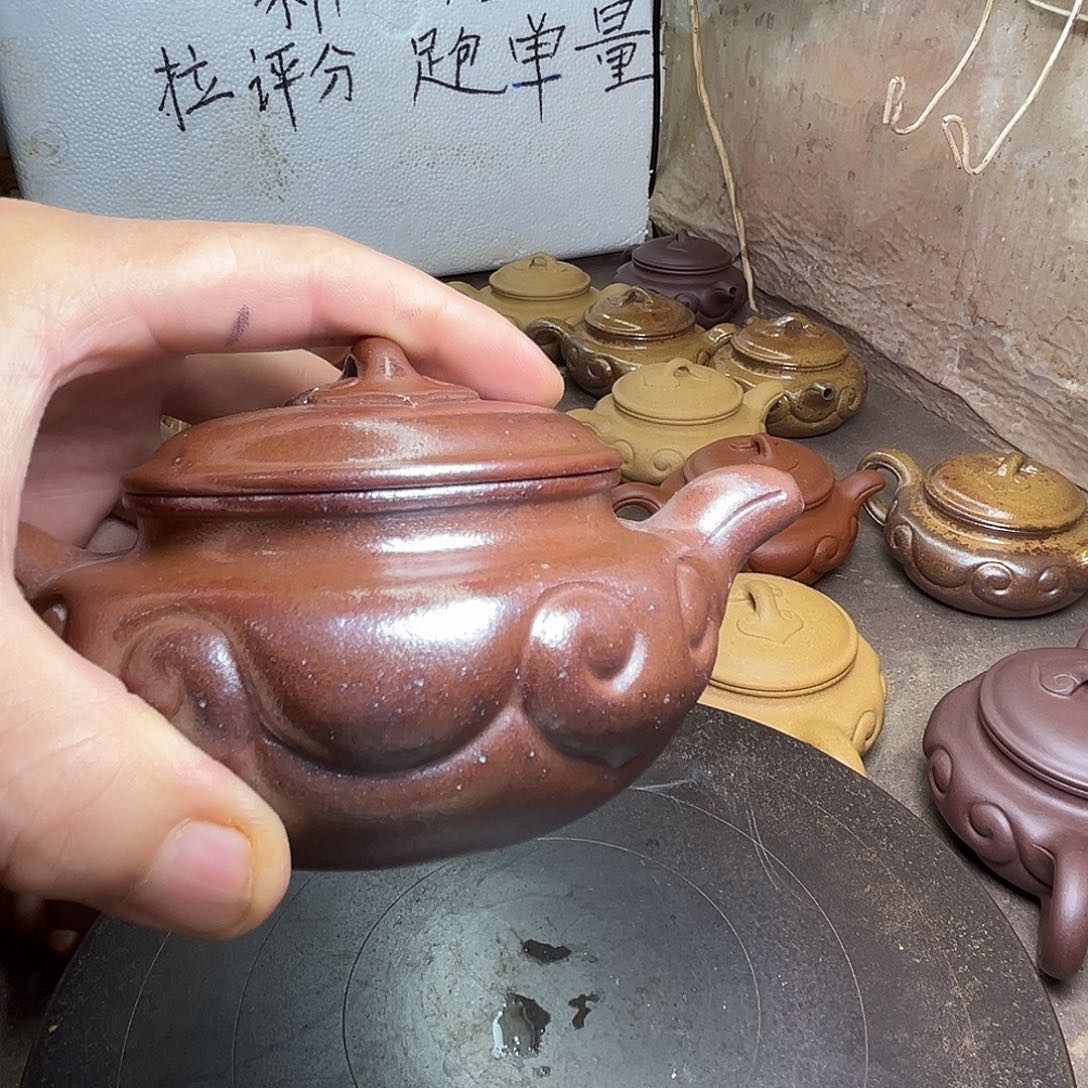 茶壶紫砂紫砂壶精工半手紫砂