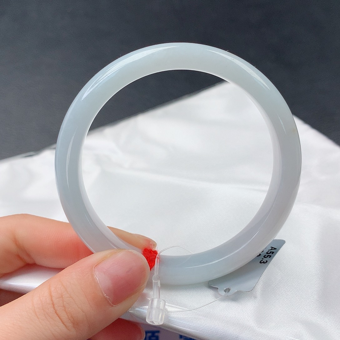 翡翠手镯未镶嵌0061正56