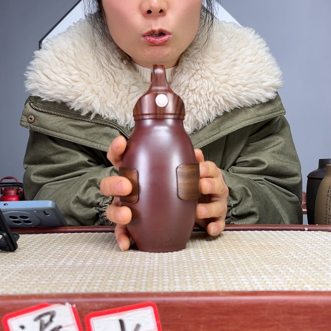 紫砂茶杯宜兴紫砂保温杯