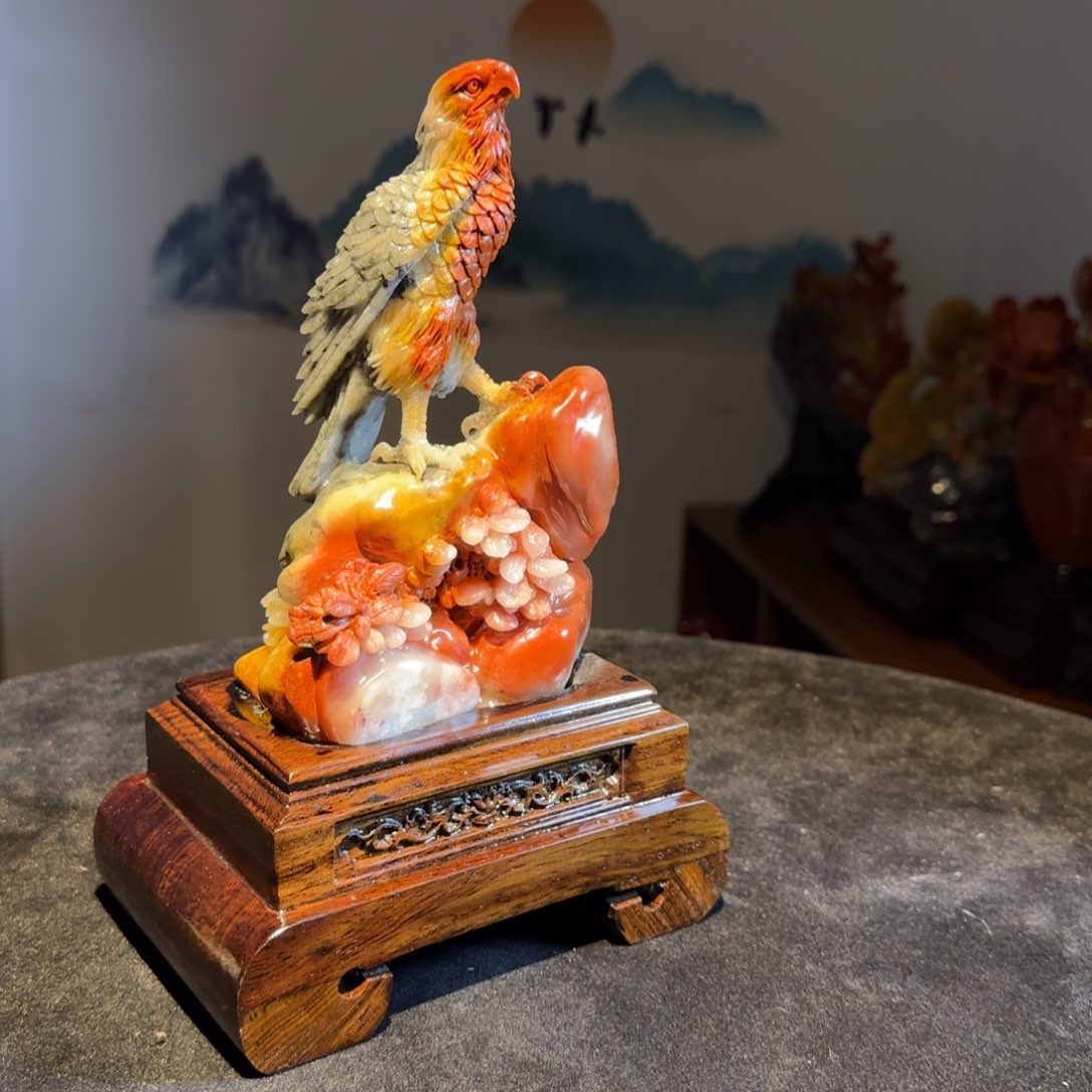 寿山石工艺品非遗文化收藏