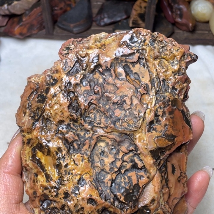 不***丝石材戈壁牧民美石原石