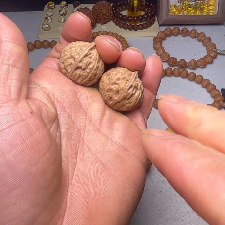 手串猴头核桃秋籽核桃30