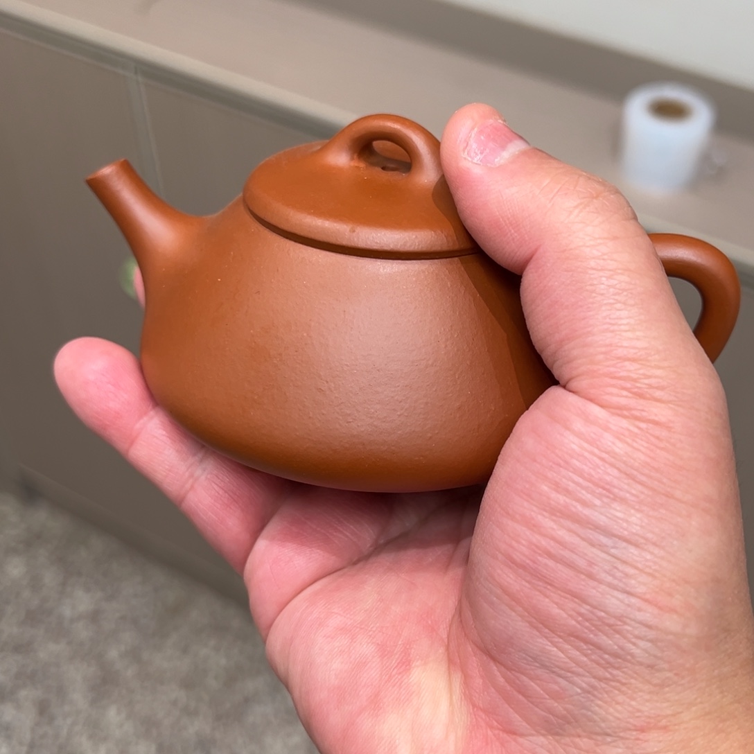 茶壶紫砂开裂170cc朱泥任瓢