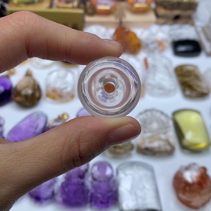 水晶颈饰未镶嵌定制