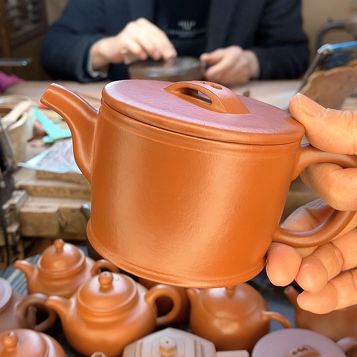 紫砂茶壶爱*墨本山原矿微瑕