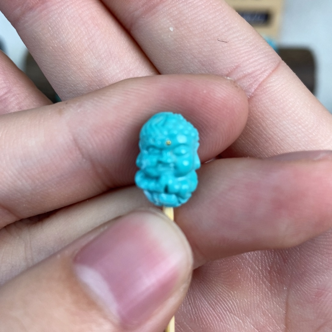 绿松石雕刻未镶嵌