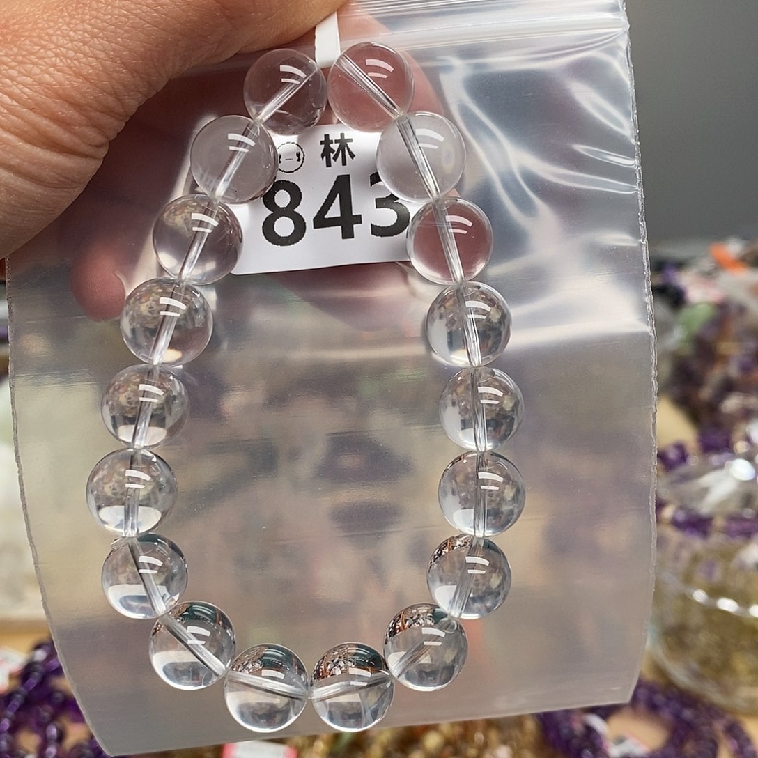 水晶手链未镶嵌多样性发一