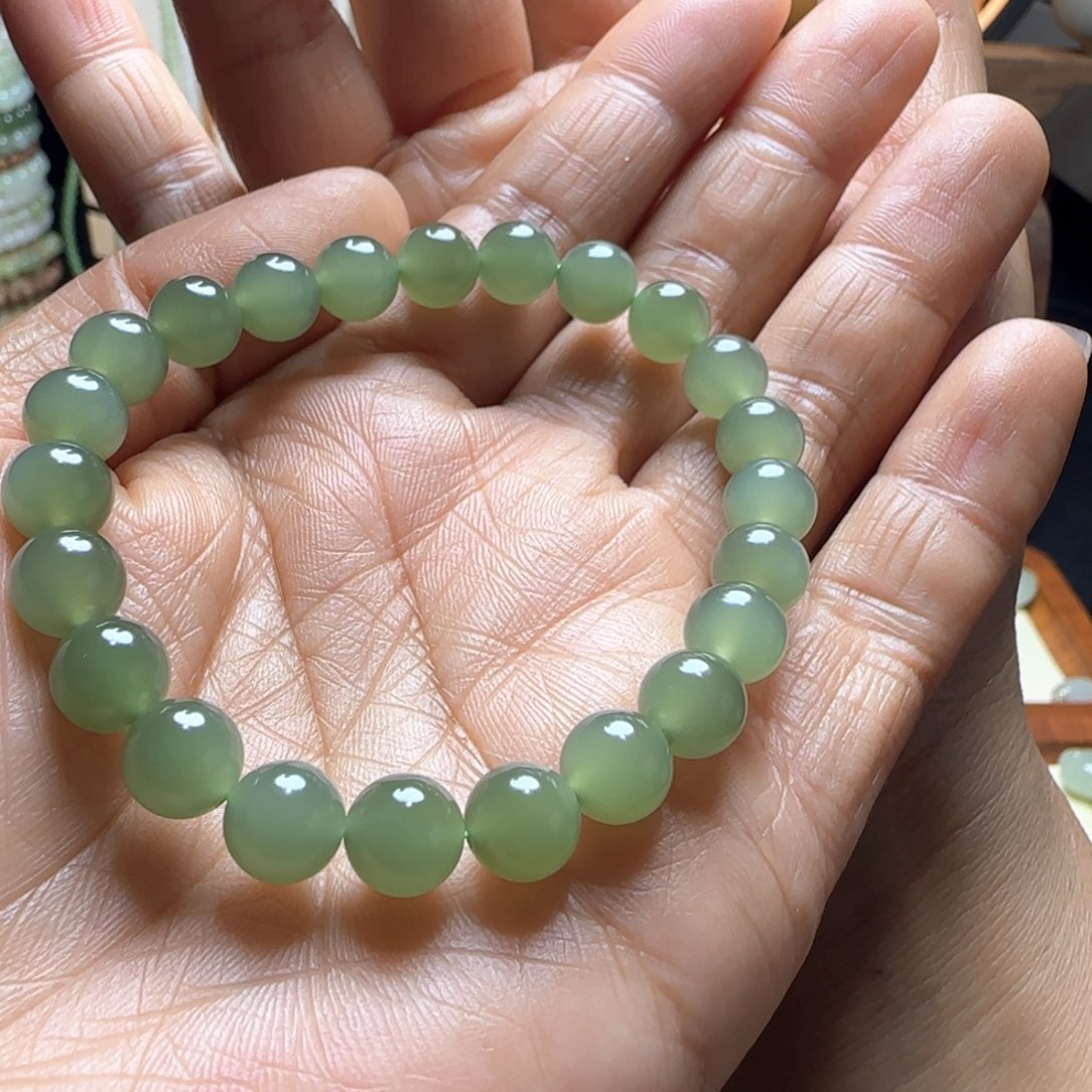 和田玉未镶嵌手串